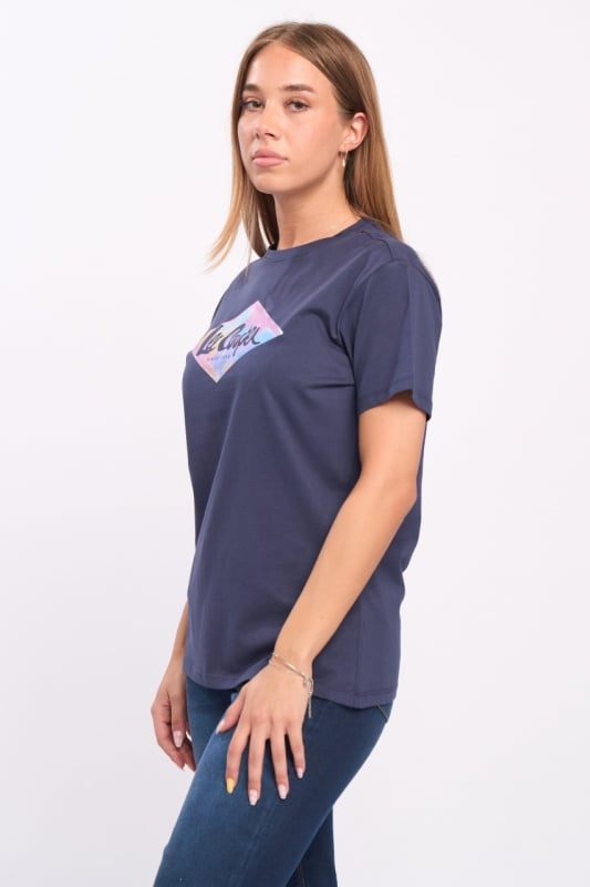 Lee Cooper - Tricou dama cu imprimeu detalii logo - Img 5