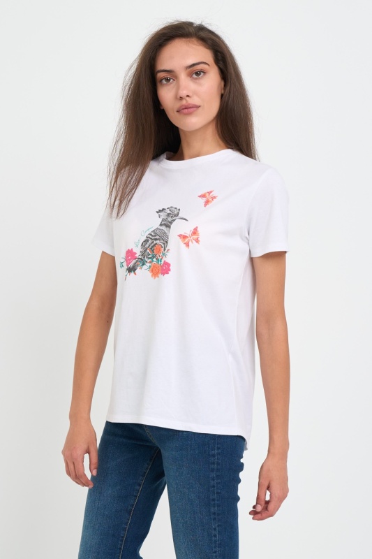 Lee Cooper - Tricou dama cu imprimeu grafic - Img 5