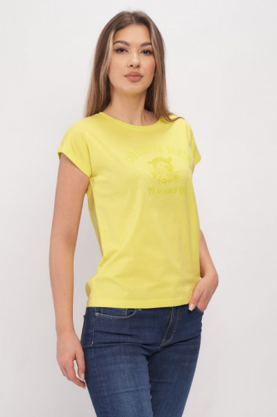 Lee Cooper - Tricou dama din bumbac cu logo