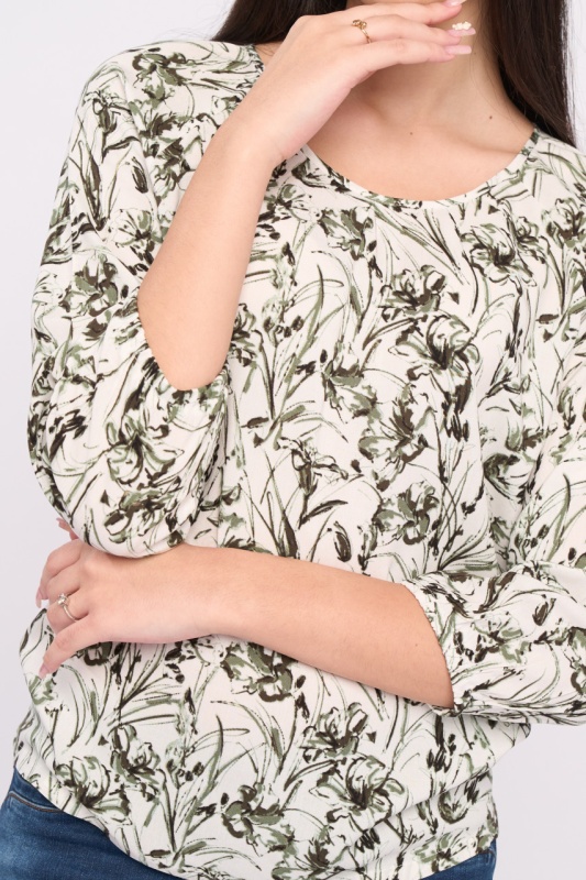 Timeout - Camasa cu maneca lunga dama cu model floral - Img 4