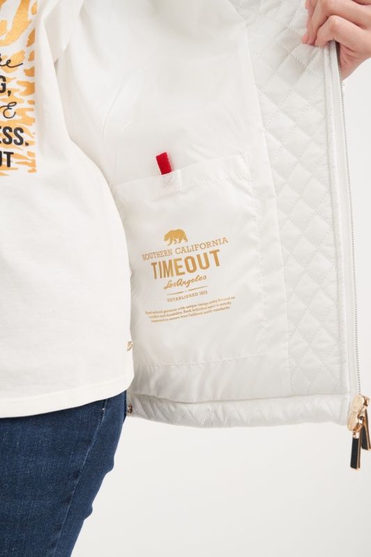 Timeout - Jacheta dama cu logo si buzunare - Img 3