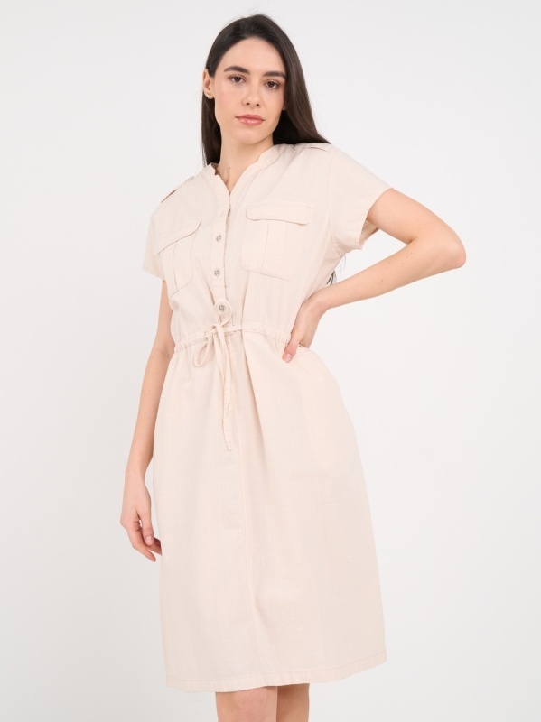 Timeout - Rochie dama de culoare uniforma - Img 2