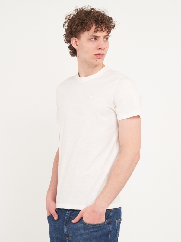 Timeout - Tricou barbat cu maneca scurta de culoare uniforma - Img 6