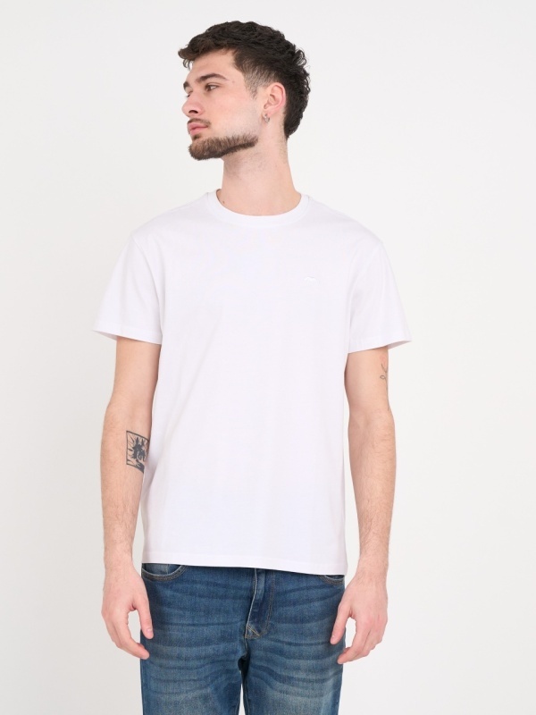 Timeout - Tricou barbat cu maneca scurta si detalii logo - Img 7