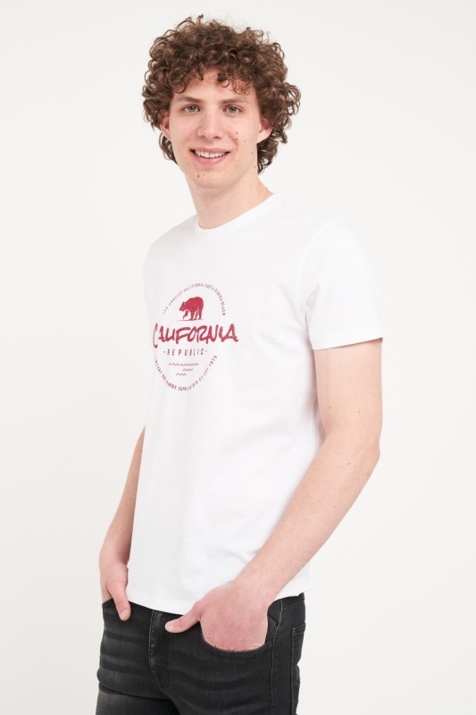 Timeout - Tricou barbat cu maneca scurta si imprimeu - Img 5