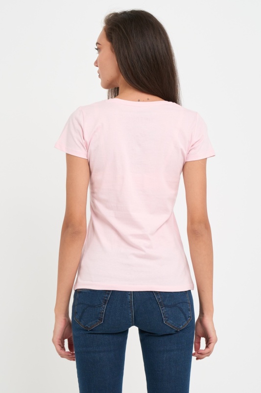 Timeout - Tricou dama cu imprimeu text grafic si logo - Img 2