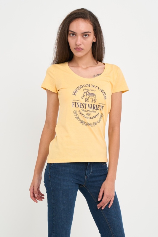 Timeout - Tricou dama cu text grafic si logo - Img 5