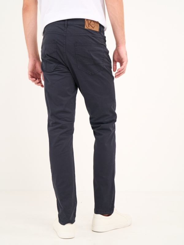Kenvelo - Pantaloni lungi barbat de culoare uniforma - Img 8