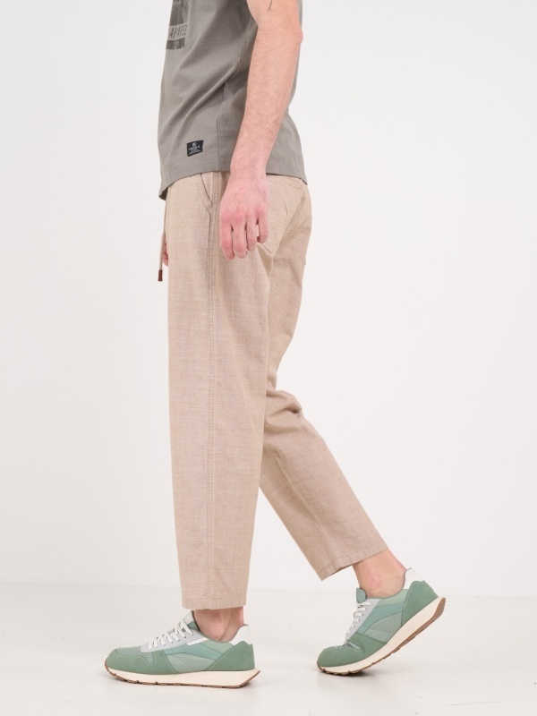 Kenvelo - Pantaloni lungi barbat de culoare uniforma - Img 5