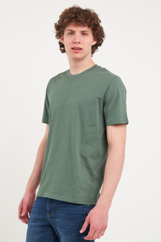Kenvelo - Tricou barbat de culoare uniforma - Img 5