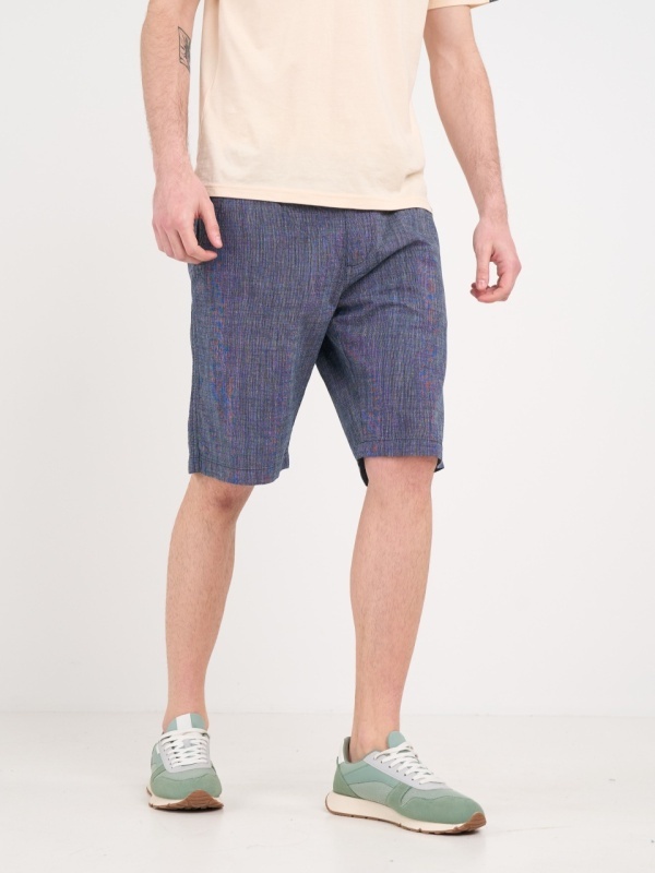 Lee Cooper - Bermude barbat cu textura si buzunare - Img 8