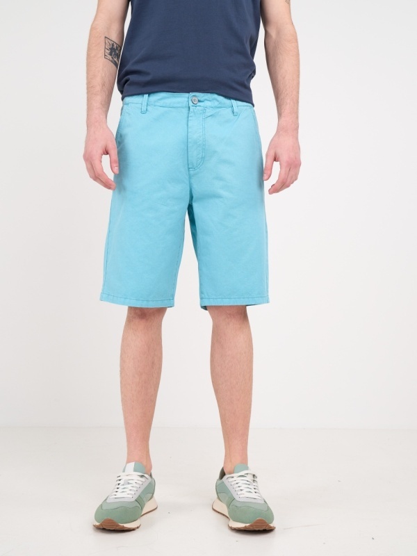 Lee Cooper - Bermude barbat de culoare uniforma - Img 5