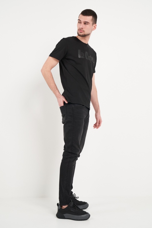 Lee Cooper - Blugi barbat skinny de culoare inchisa - Img 6
