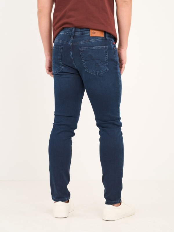 Lee Cooper - Blugi barbat slim cu aspect decolorat - Img 4