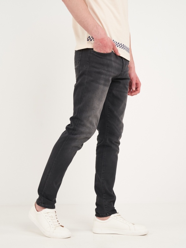 Lee Cooper - Blugi barbat slim cu aspect decolorat - Img 7