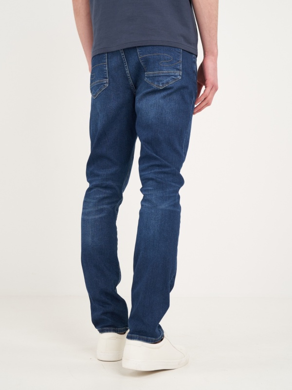 Lee Cooper - Blugi barbat slim cu aspect usor decolorat - Img 6