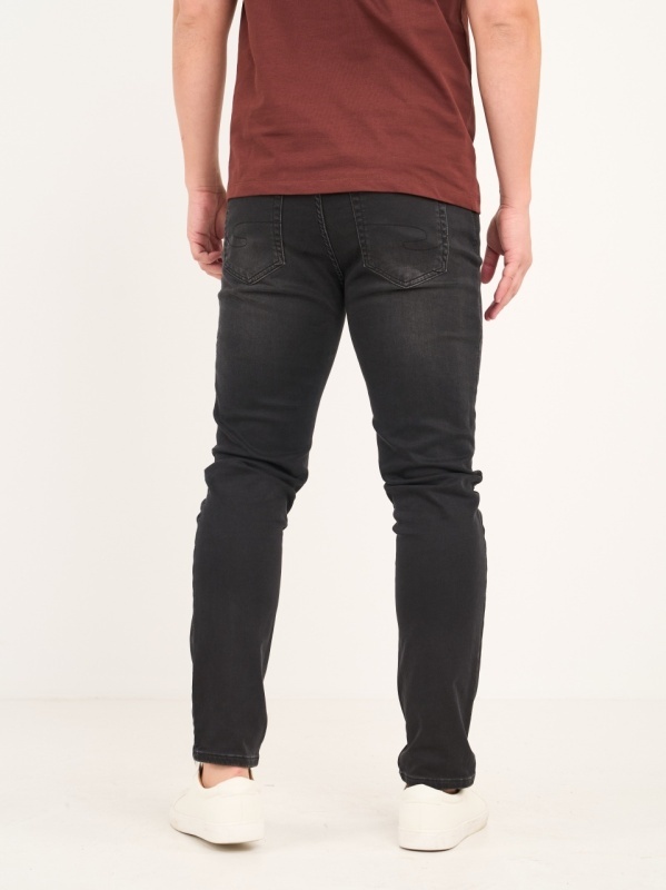 Lee Cooper - Blugi barbat slim de culoare inchisa - Img 3