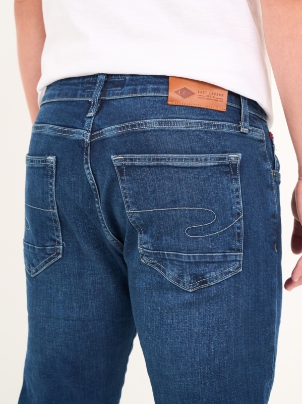 Lee Cooper - Blugi barbat straight cu aspect decolorat - Img 3