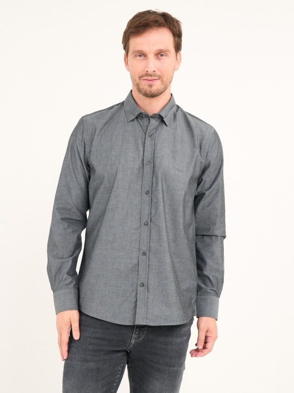Lee Cooper - Camasa barbat maneca lunga de culoare uniforma - Img 7