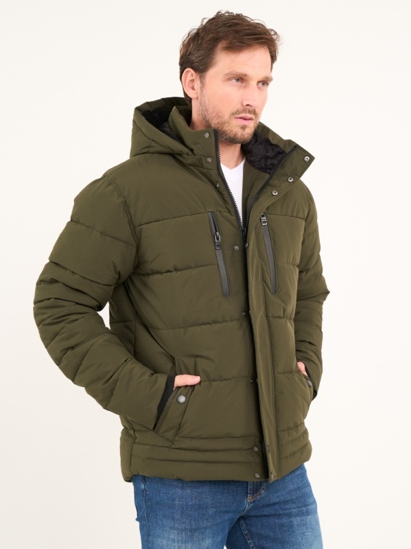 Lee Cooper - Jacheta barbat cu fermoar si gluga - Img 3