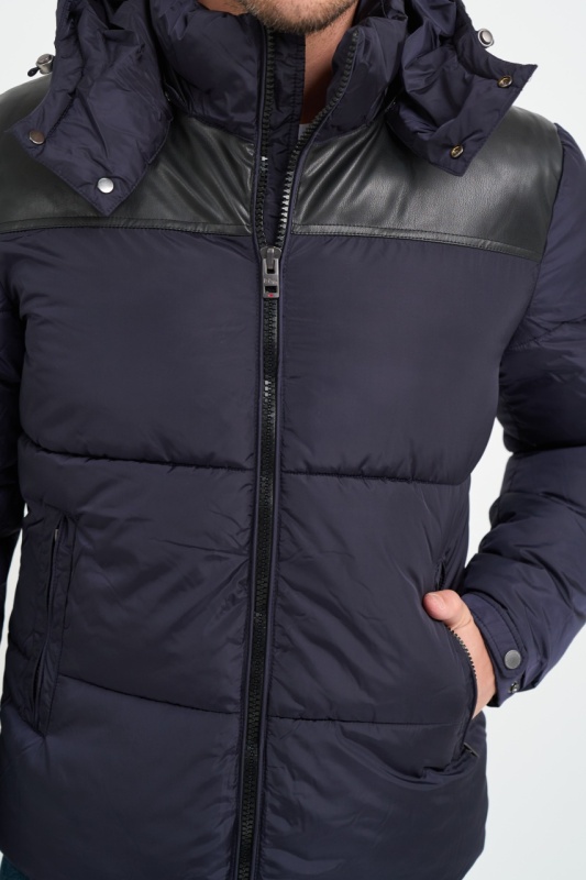 Lee Cooper - Jacheta barbat cu gluga si buzunare laterale - Img 5