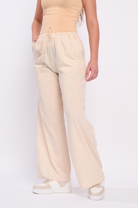 Lee Cooper - Pantaloni dama de culoare uniforma cu buzunare - Img 2