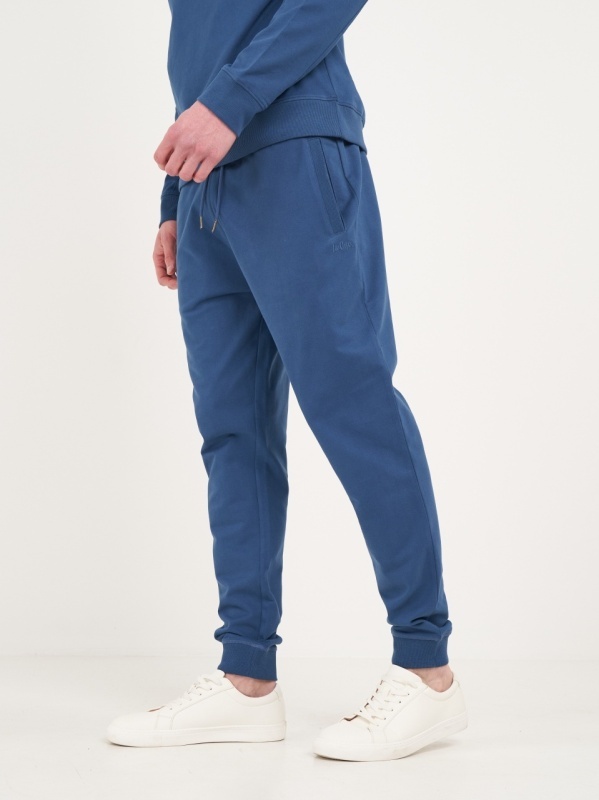Lee Cooper - Pantaloni lungi barbat sport de culoare uniforma - Img 5