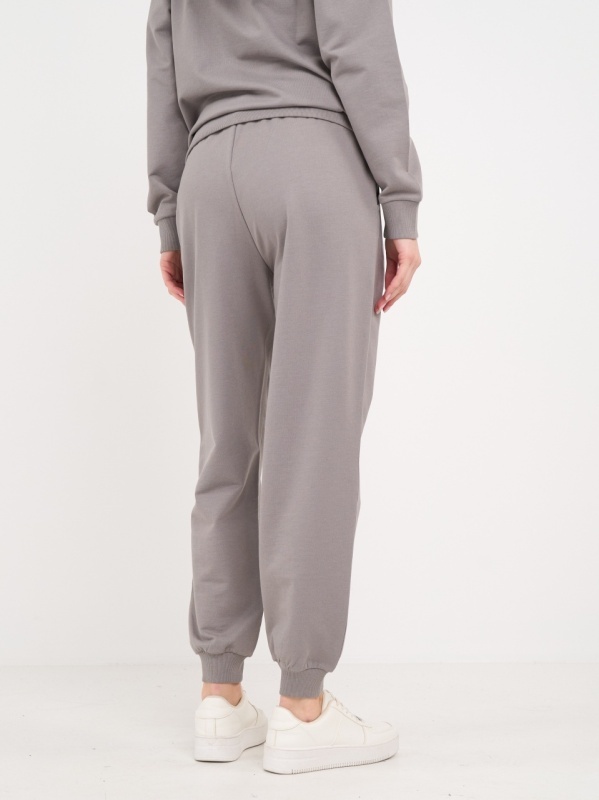 Lee Cooper - Pantaloni sport dama cu buzunare si logo aplicat - Img 3