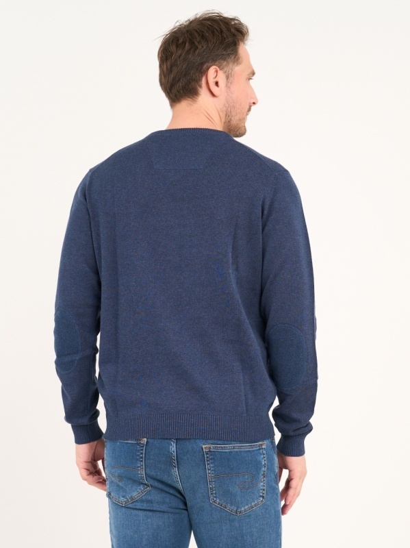 Lee Cooper - Pulover barbat cu maneca lunga de culoare uniforma - Img 3