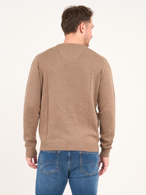 Lee Cooper - Pulover barbat cu maneca lunga de culoare uniforma - Img 4