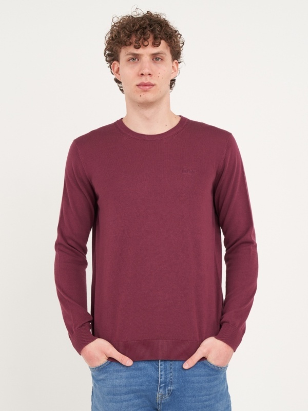 Lee Cooper - Pulover barbat cu maneca lunga de culoare uniforma - Img 6