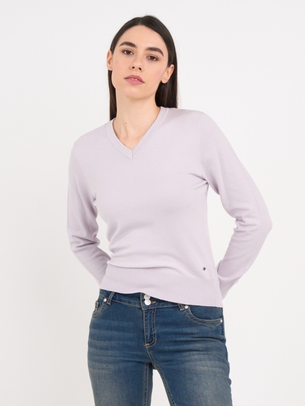 Lee Cooper - Pulover dama cu maneca lunga si detalii logo - Img 4