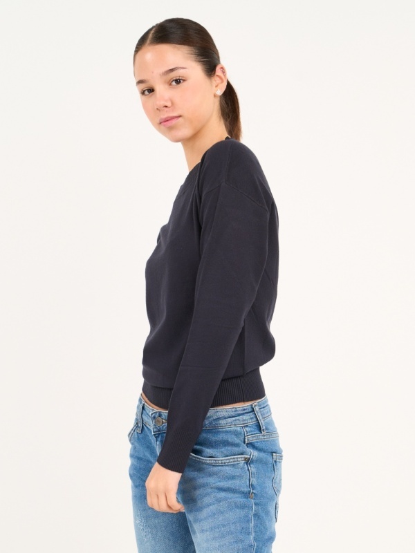 Lee Cooper - Pulover dama de culoare uniforma - Img 6