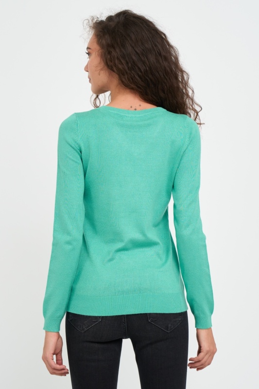 Lee Cooper - Pulover dama de culoare uniforma - Img 4