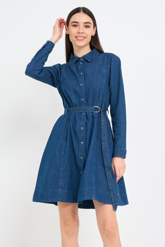 Lee Cooper - Rochie dama din denim cu buzunare - Img 7
