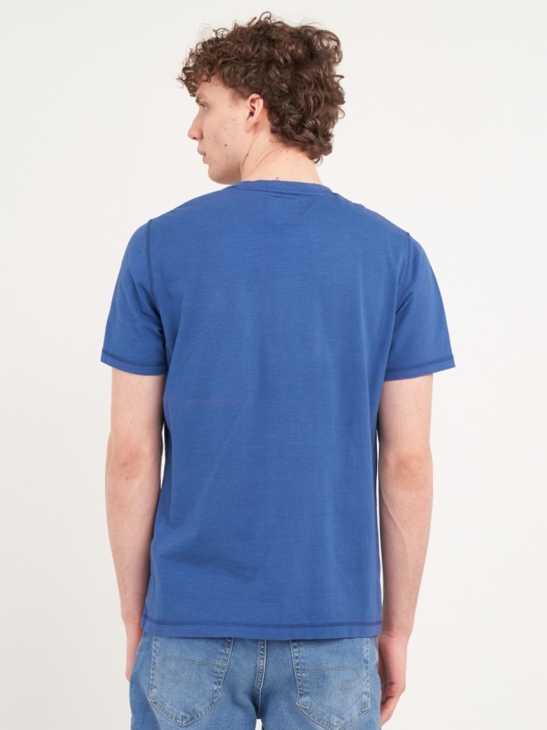 Lee Cooper - Tricou barbat cu buzunar si logo - Img 2