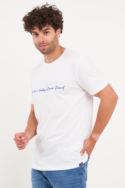 Lee Cooper - Tricou barbat cu imprimeu logo - Img 5