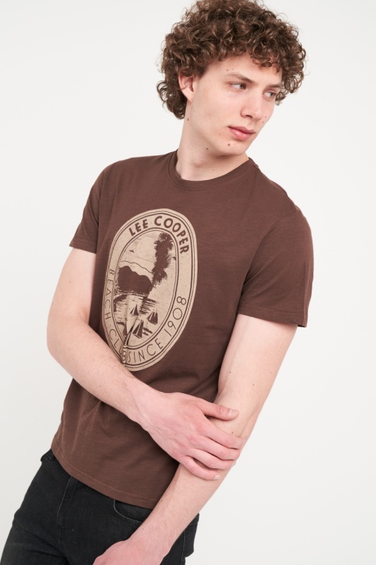 Lee Cooper - Tricou barbat cu imprimeu - Img 2