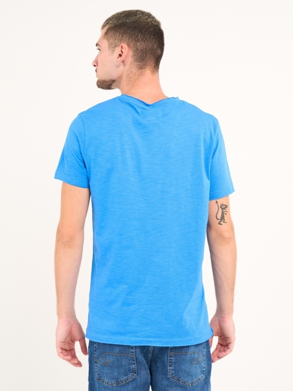 Lee Cooper - Tricou barbat cu maneca scurta de culoare uniforma - Img 2