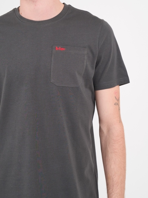 Lee Cooper - Tricou barbat cu maneca scurta si buzunar - Img 2