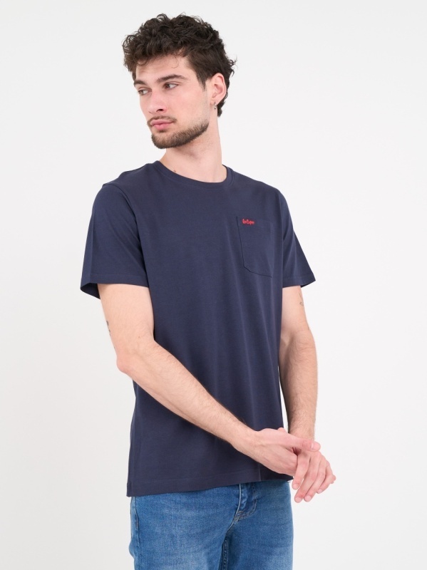 Lee Cooper - Tricou barbat cu maneca scurta si buzunar - Img 5
