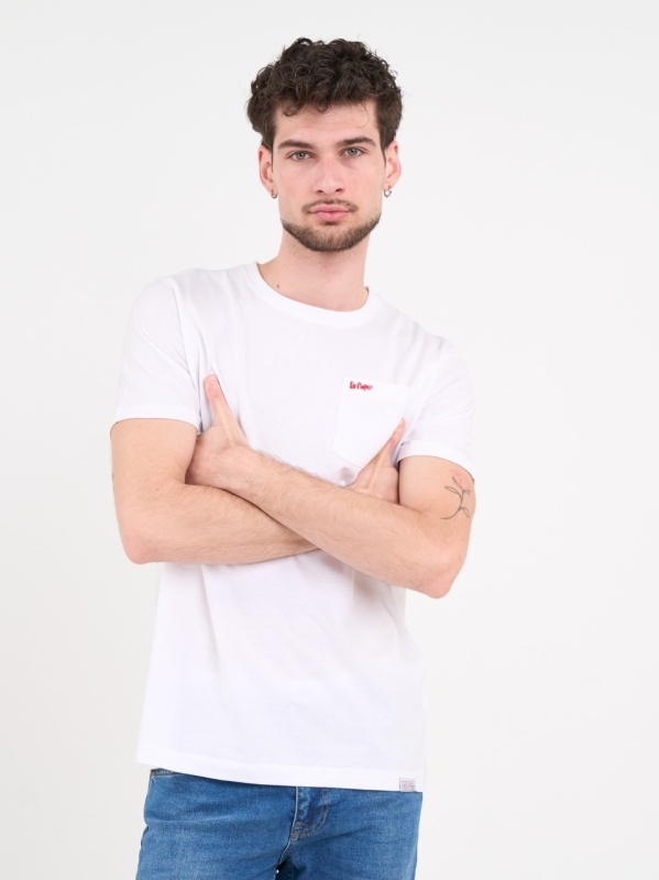 Lee Cooper - Tricou barbat cu maneca scurta si buzunar - Img 7