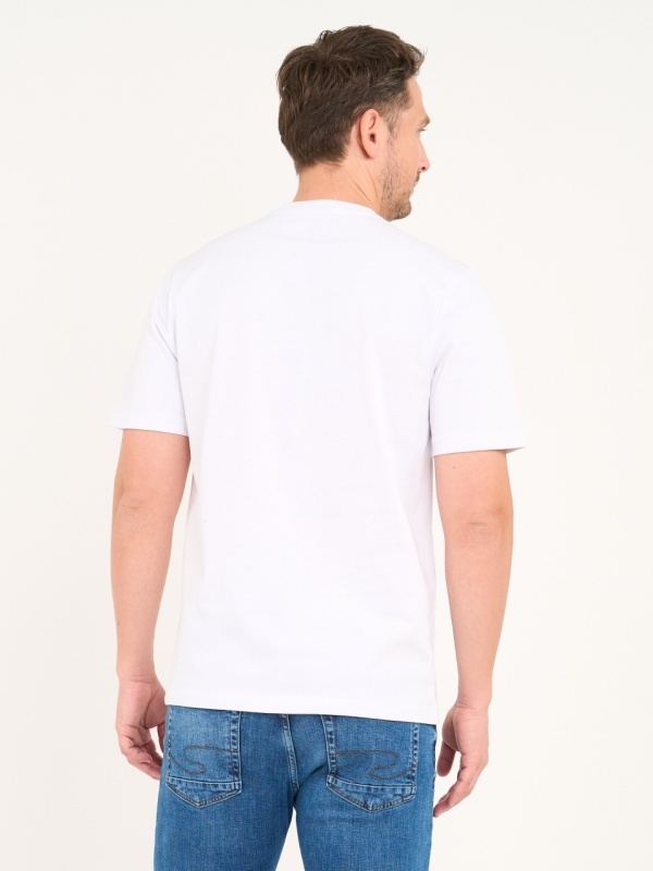Lee Cooper - Tricou barbat cu maneca scurta si detalii logo - Img 4