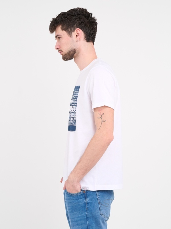 Lee Cooper - Tricou barbat cu maneca scurta si imprimeu grafic - Img 2