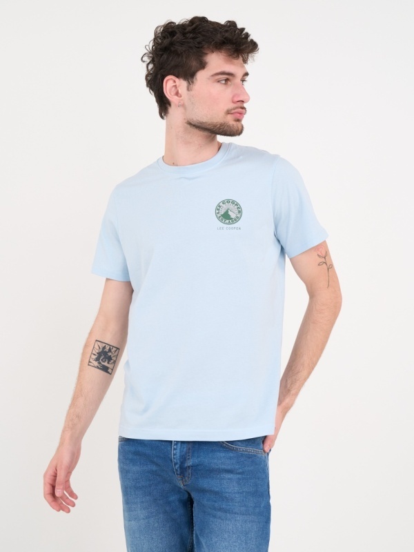 Lee Cooper - Tricou barbat cu maneca scurta si imprimeu grafic - Img 6