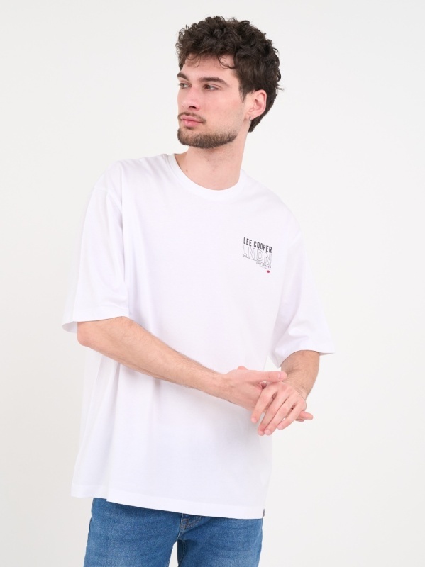 Lee Cooper - Tricou barbat cu maneca scurta si imprimeu grafic - Img 7