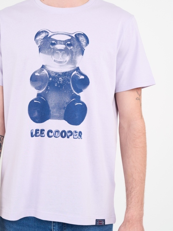Lee Cooper - Tricou barbat cu maneca scurta si imprimeu - Img 3