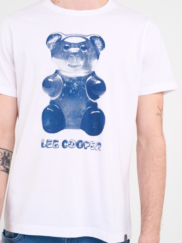 Lee Cooper - Tricou barbat cu maneca scurta si imprimeu - Img 4