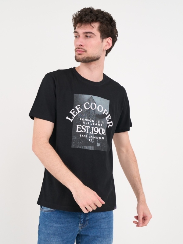 Lee Cooper - Tricou barbat cu maneca scurta si imprimeu - Img 5