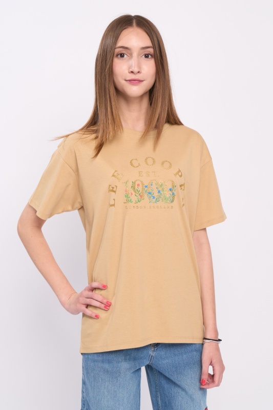 Lee Cooper - Tricou dama cu detalii logo - Img 5